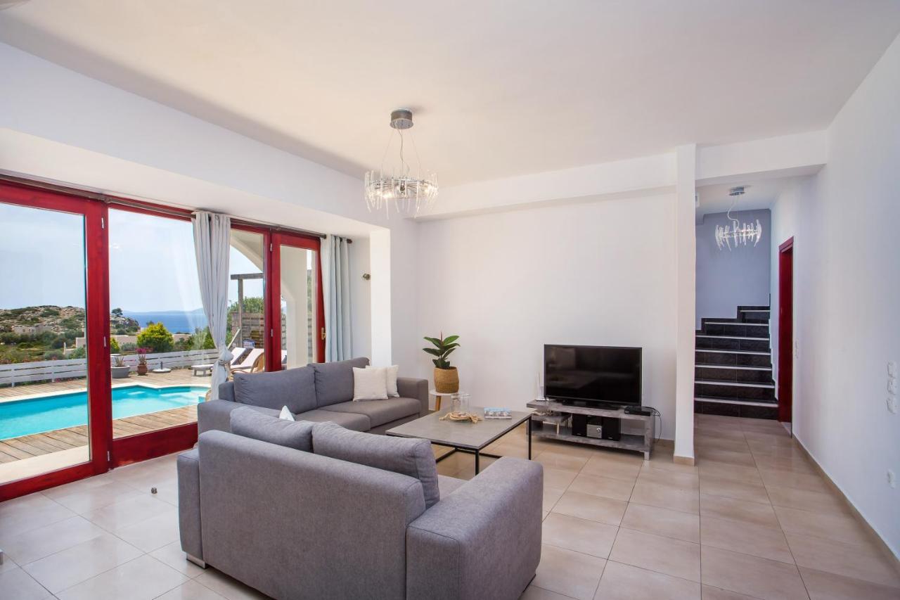 Spilia Bay Villas Pefki  ภายนอก รูปภาพ