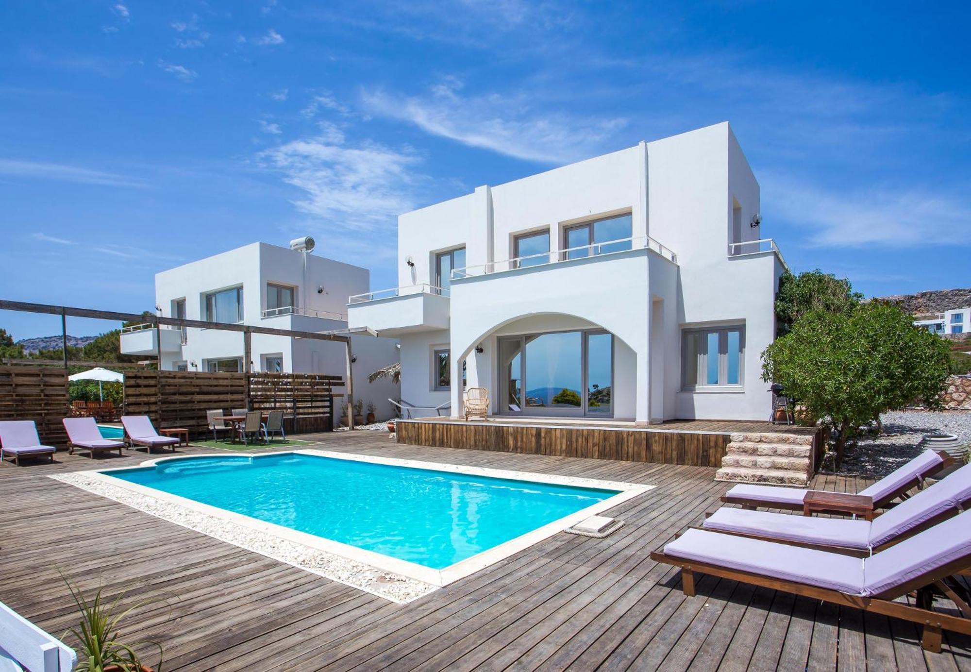 Spilia Bay Villas Pefki  ภายนอก รูปภาพ