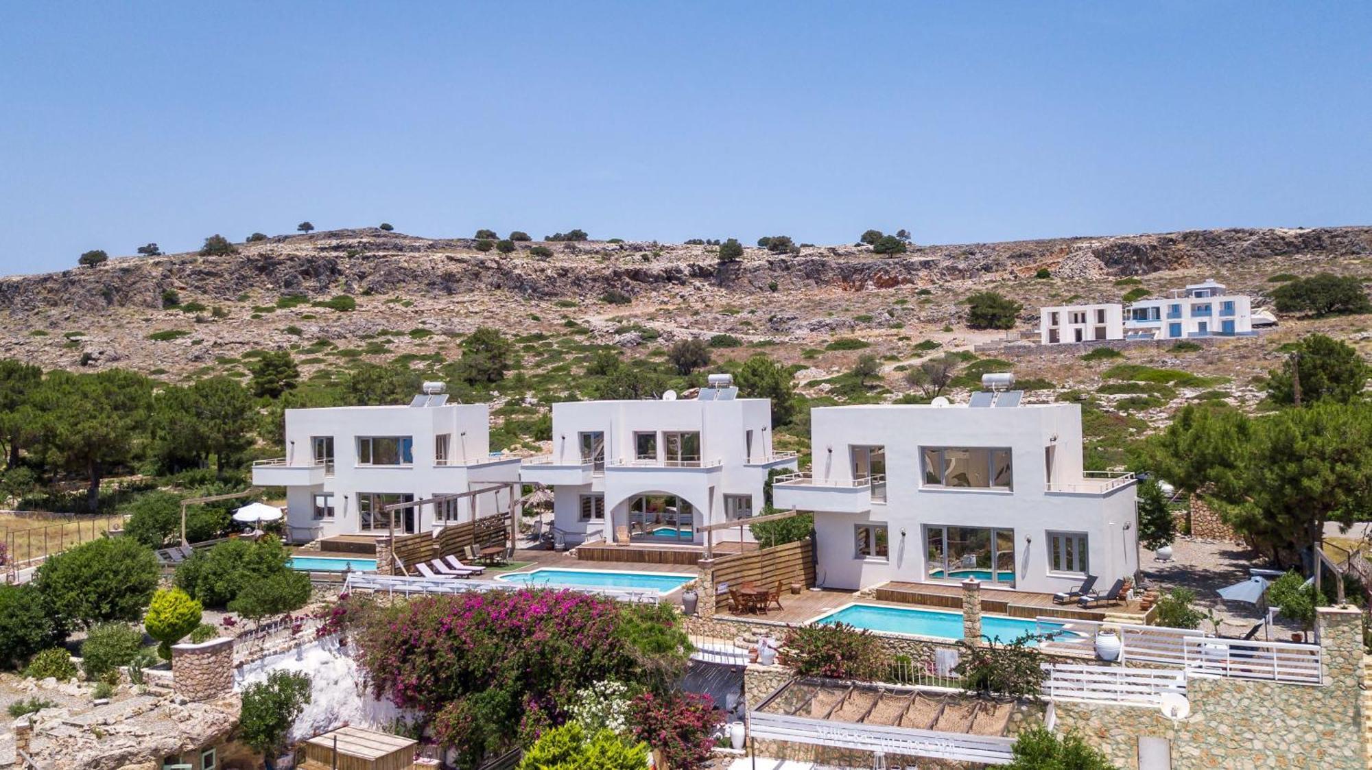 Spilia Bay Villas Pefki  ภายนอก รูปภาพ