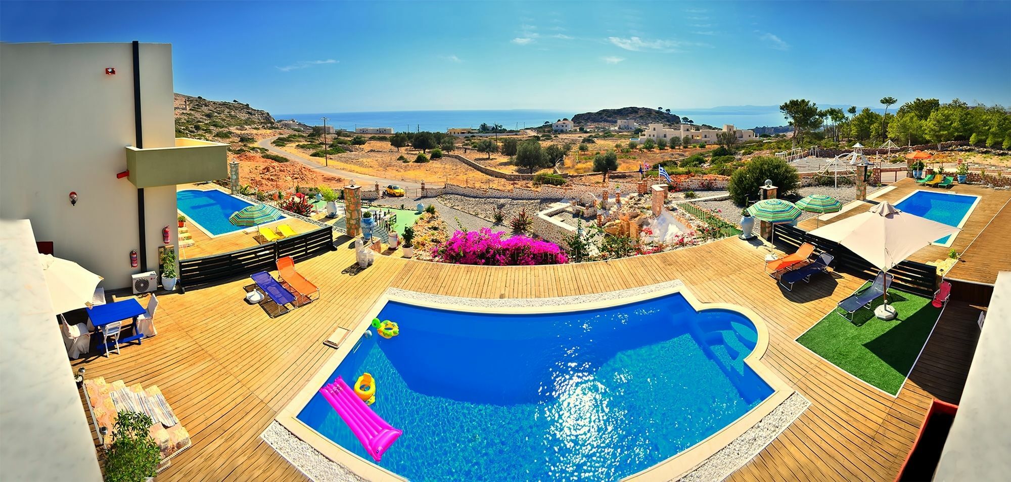Spilia Bay Villas Pefki  ภายนอก รูปภาพ